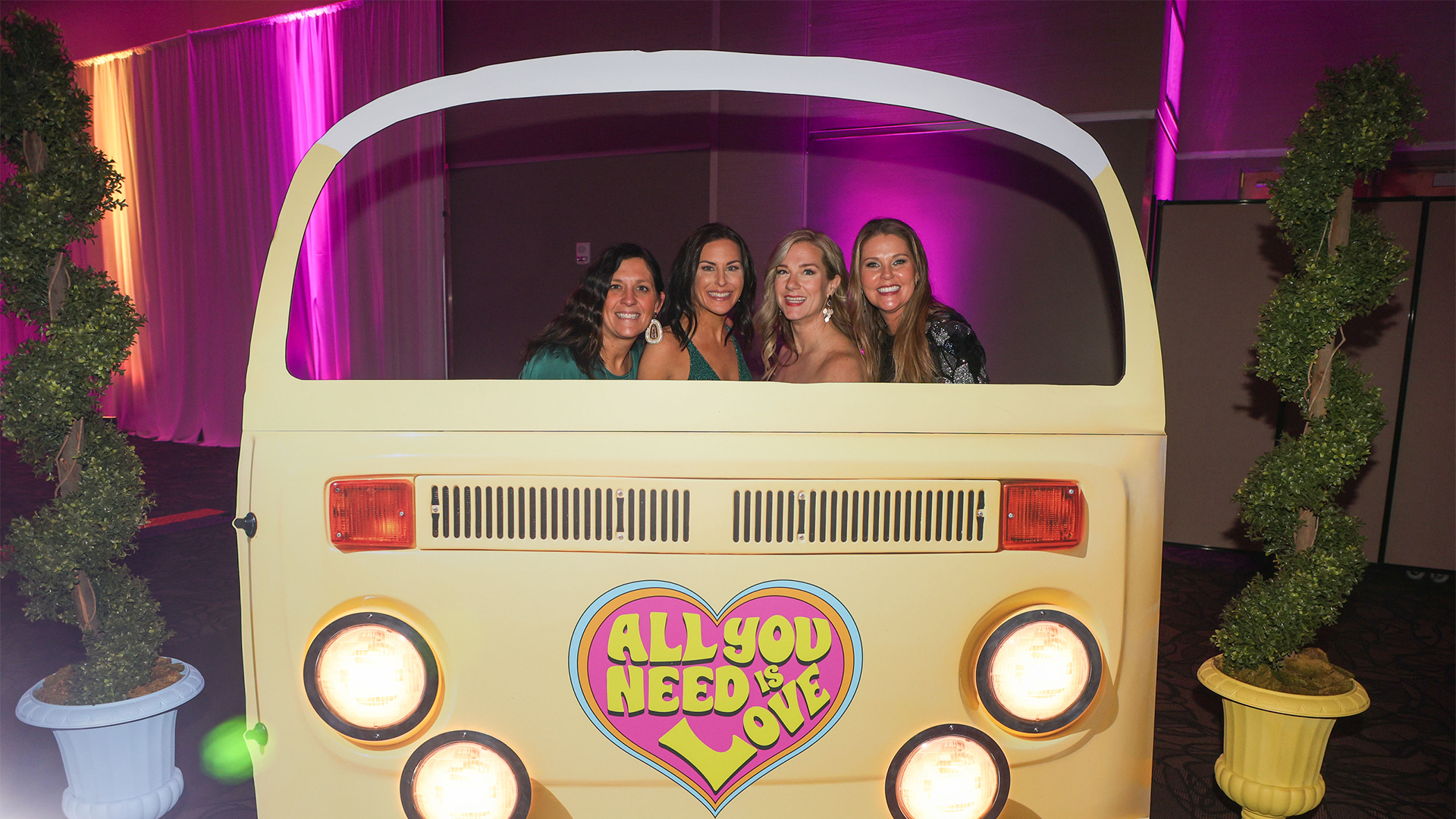 Bus Cutout Event Photo